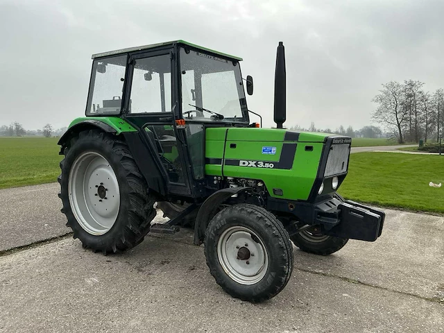 1986 deutz dx3.50 tweewielaangedreven landbouwtractor - afbeelding 34 van  39