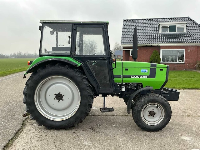 1986 deutz dx3.50 tweewielaangedreven landbouwtractor - afbeelding 38 van  39