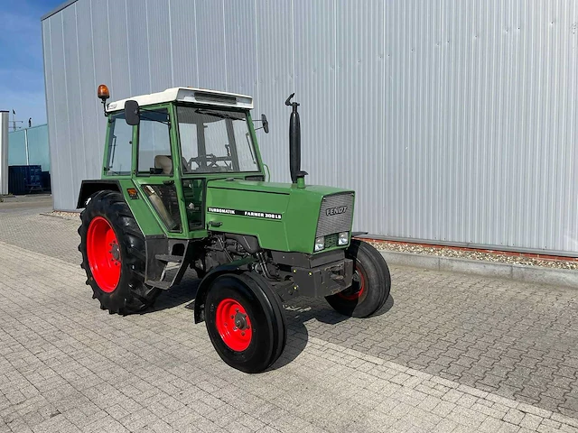 1986 fendt farmer 308 ls turbomatik tweewielaangedreven landbouwtractor - afbeelding 6 van  18