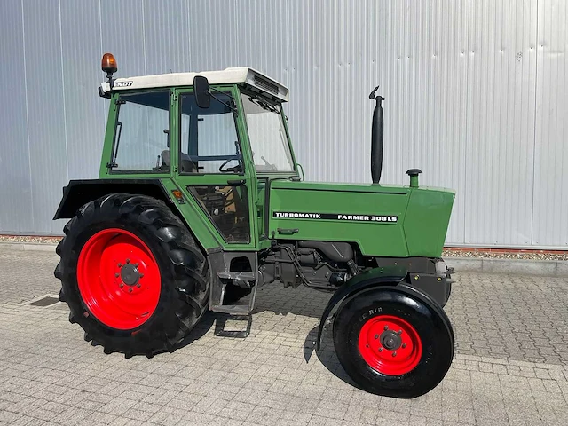1986 fendt farmer 308 ls turbomatik tweewielaangedreven landbouwtractor - afbeelding 14 van  18