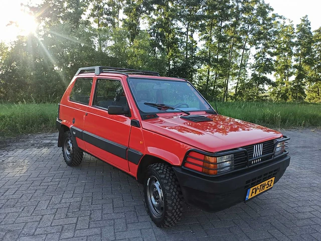 1986 fiat panda 4x4 - oldtimer - afbeelding 23 van  60