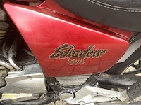 1986 honda chopper vt 500c shadow motorfiets - afbeelding 4 van  12