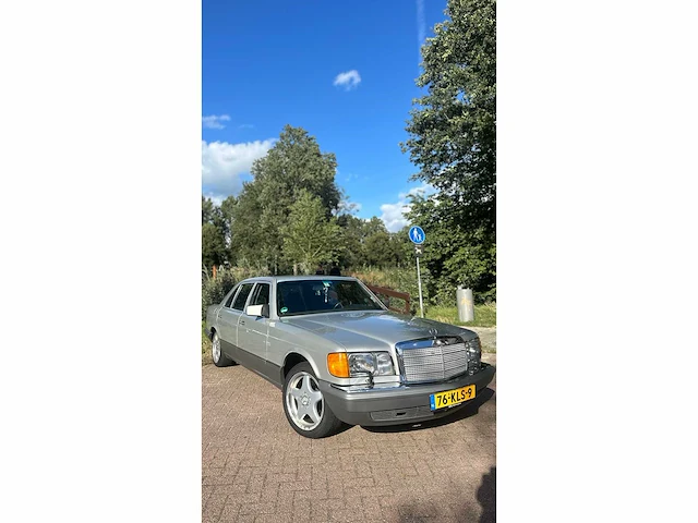 1986 mercedes-benz 560sel s-klasse oldtimer - afbeelding 2 van  25