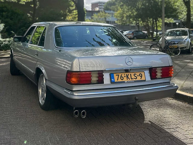 1986 mercedes-benz 560sel s-klasse oldtimer - afbeelding 20 van  25