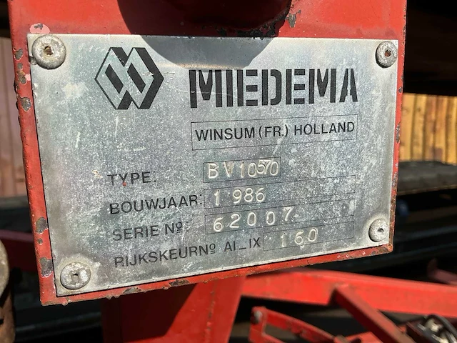 1986 miedema boxenvuller - afbeelding 6 van  14