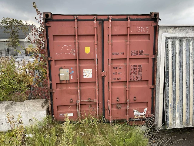 1986 omcm 20 ft zeecontainer - afbeelding 5 van  10