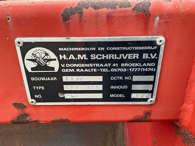1986 schrijver kbe300 kilverbak - afbeelding 4 van  12