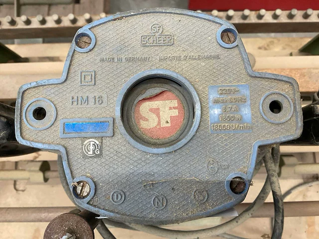 1986 sf scheer zf 630 bovenfrees - afbeelding 3 van  6