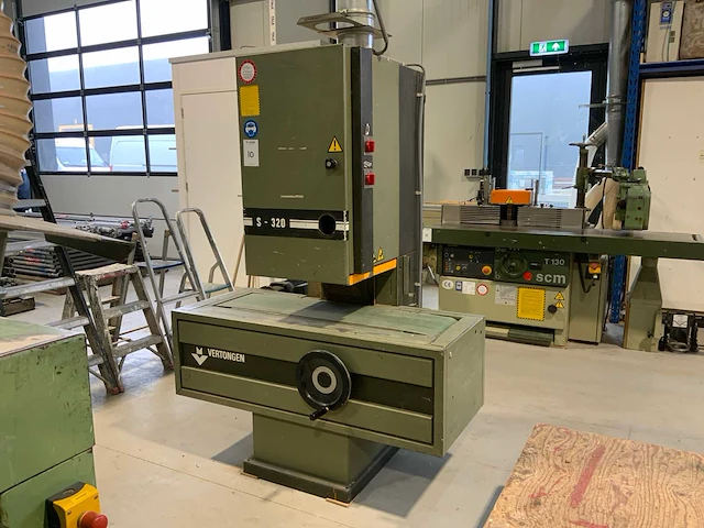 1986 vertongen s-320 breedbandschuurmachine - afbeelding 9 van  16