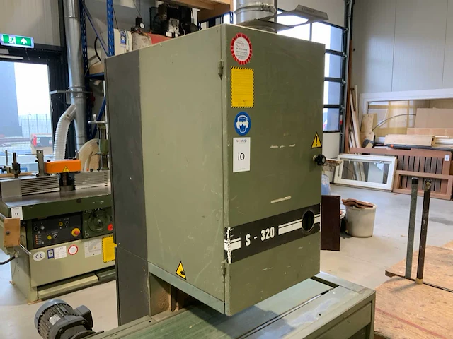 1986 vertongen s-320 breedbandschuurmachine - afbeelding 10 van  16