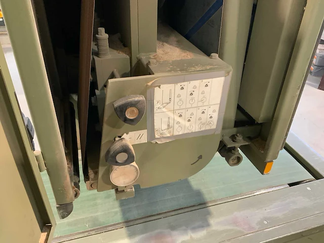 1986 vertongen s-320 breedbandschuurmachine - afbeelding 14 van  16