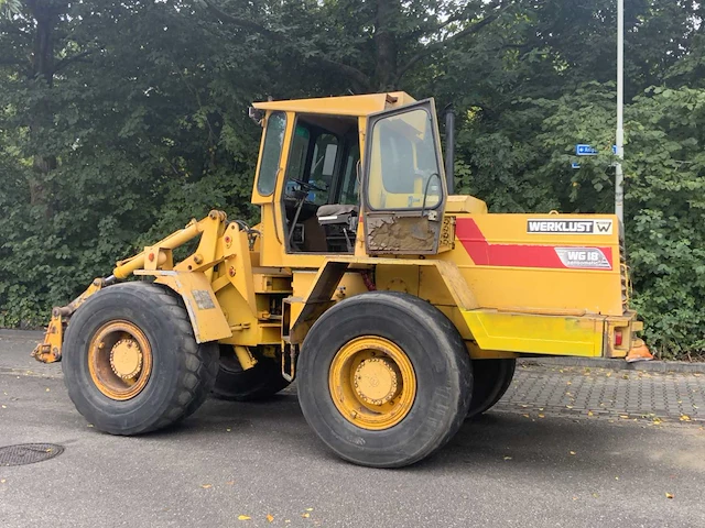 1986 werklust wg-18 wiellader - afbeelding 22 van  26