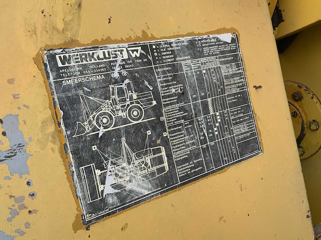 1986 werklust wg-18 wiellader - afbeelding 16 van  26