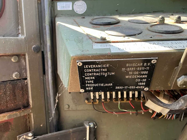 1986 wiedeman ds-30 terminal / rangeer trekker - afbeelding 33 van  40
