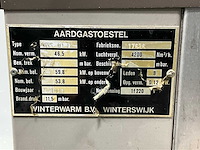 1986 winterwarm b.v. uns 40-0 industriële aardgas verwarmingsinstallatie - afbeelding 5 van  13