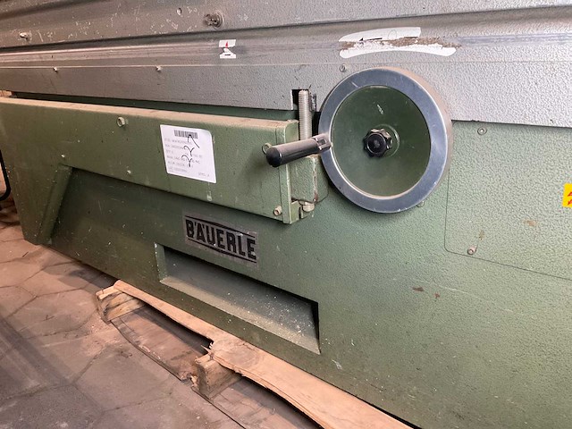 1987 bäuerle f7101168 formaatcirkelzaagmachine - afbeelding 2 van  8