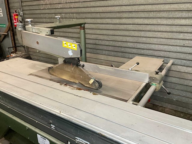 1987 bäuerle f7101168 formaatcirkelzaagmachine - afbeelding 3 van  8