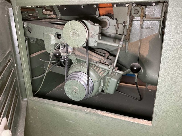 1987 bäuerle f7101168 formaatcirkelzaagmachine - afbeelding 6 van  8