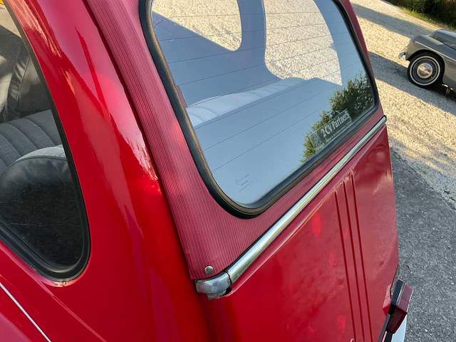 1987 citroen 2 cv 6 club oldtimer cabrio - afbeelding 21 van  70