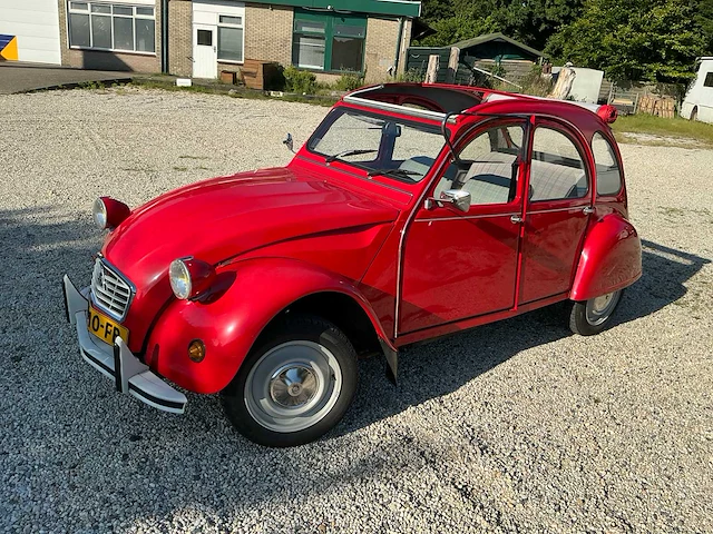 1987 citroen 2 cv 6 club oldtimer cabrio - afbeelding 12 van  70