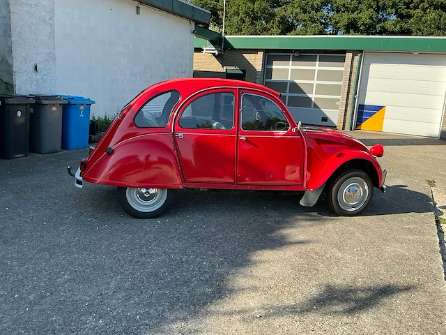 1987 citroen 2 cv 6 club oldtimer cabrio - afbeelding 45 van  70