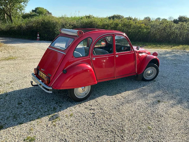 1987 citroen 2 cv 6 club oldtimer cabrio - afbeelding 63 van  70