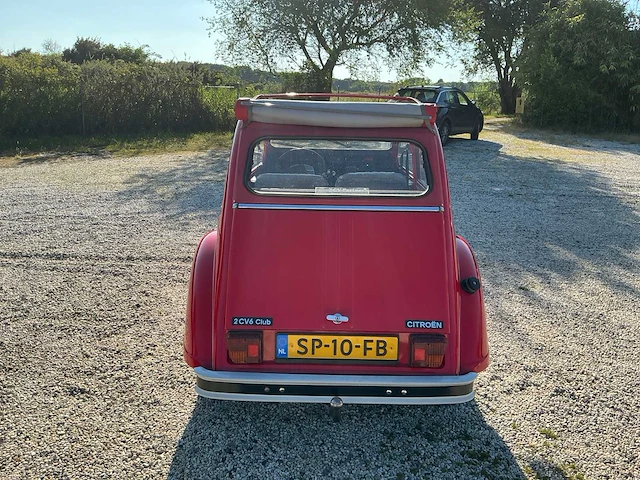 1987 citroen 2 cv 6 club oldtimer cabrio - afbeelding 64 van  70