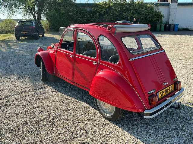 1987 citroen 2 cv 6 club oldtimer cabrio - afbeelding 65 van  70