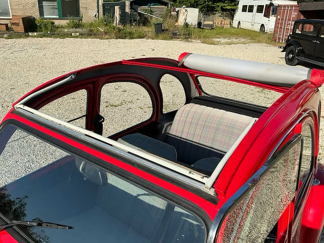 1987 citroen 2 cv 6 club oldtimer cabrio - afbeelding 68 van  70