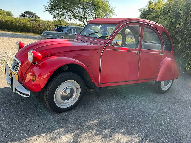 1987 citroen 2 cv 6 club oldtimer cabrio - afbeelding 1 van  70