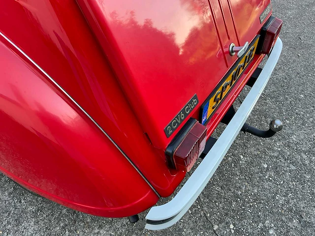 1987 citroen 2 cv 6 club oldtimer cabrio - afbeelding 22 van  70