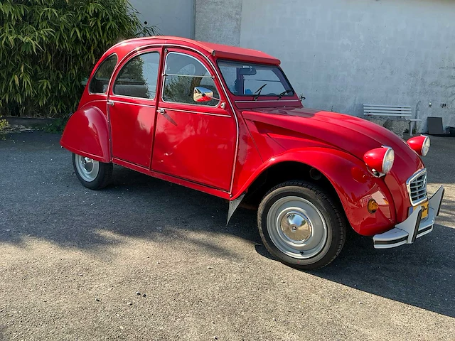 1987 citroen 2 cv 6 club oldtimer cabrio - afbeelding 34 van  70
