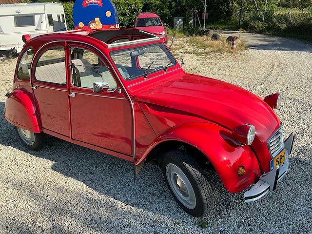 1987 citroen 2 cv 6 club oldtimer cabrio - afbeelding 61 van  70