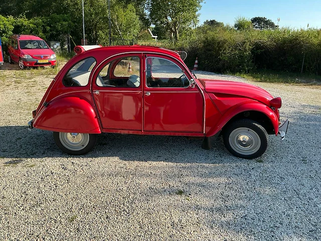1987 citroen 2 cv 6 club oldtimer cabrio - afbeelding 62 van  70