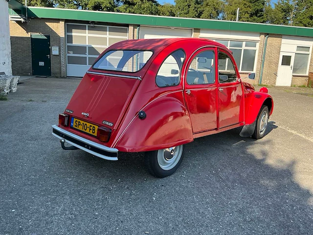 1987 citroen 2 cv 6 club oldtimer cabrio - afbeelding 56 van  70