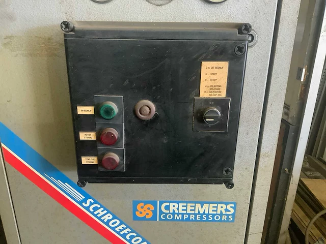 1987 creemers rcm 7.5-1 schroefcompressor - afbeelding 3 van  8