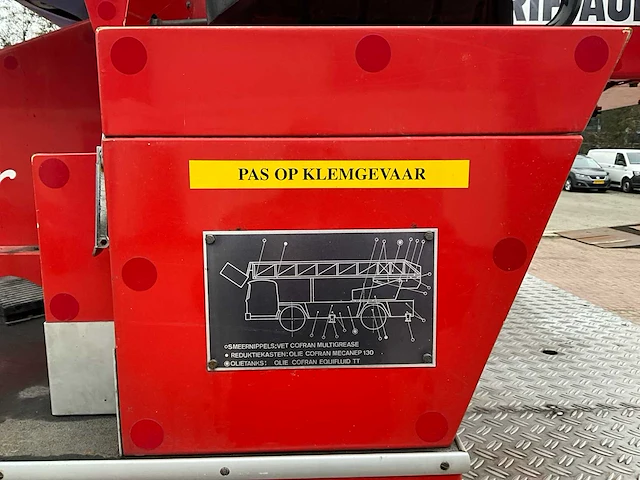 1987 daf 2100 turbo automaat brandweerwagen / ladderwagen - afbeelding 18 van  58