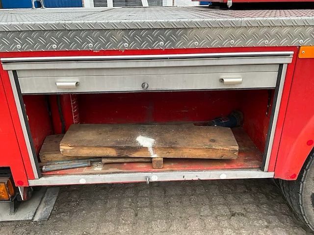 1987 daf 2100 turbo automaat brandweerwagen / ladderwagen - afbeelding 19 van  58