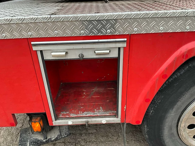 1987 daf 2100 turbo automaat brandweerwagen / ladderwagen - afbeelding 35 van  58