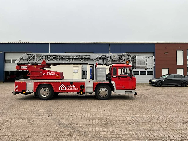 1987 daf 2100 turbo automaat brandweerwagen / ladderwagen - afbeelding 58 van  58
