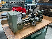 1987 huvema hu450 mini draaibank - afbeelding 2 van  9