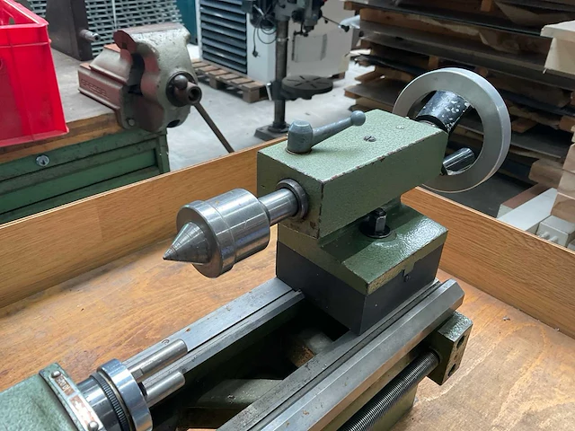 1987 huvema hu450 mini draaibank - afbeelding 5 van  9