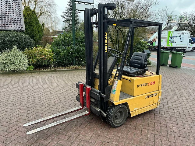 1987 hyster a1.50xl vorkheftruck - afbeelding 1 van  9