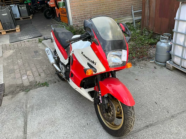 1987 kawasaki sport gpx 750 r motorfiets - afbeelding 1 van  16