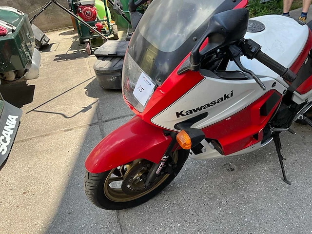 1987 kawasaki sport gpx 750 r motorfiets - afbeelding 14 van  16