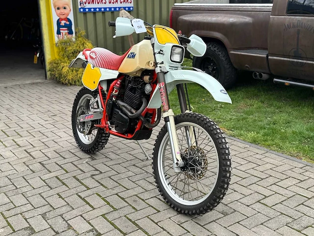 1987 ktm enduro 600 gs motorfiets - afbeelding 11 van  13