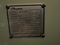 1987 okuma mc-5va cnc freesmachine - afbeelding 63 van  66