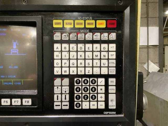 1987 okuma mc-5va cnc freesmachine - afbeelding 56 van  66