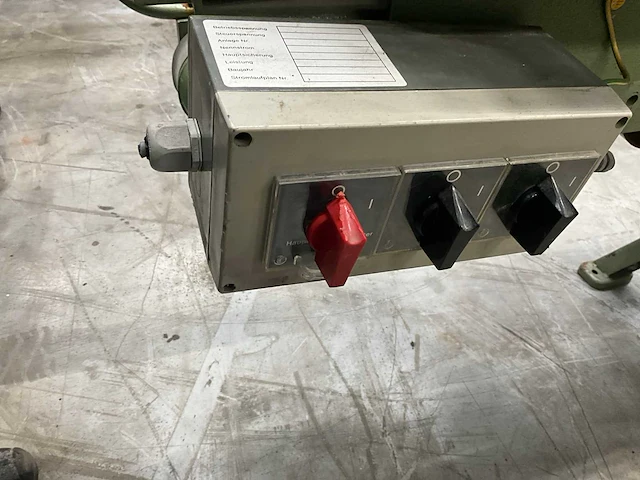 1987 scheer fm 8-3100 fineerzaagmachine - afbeelding 7 van  7