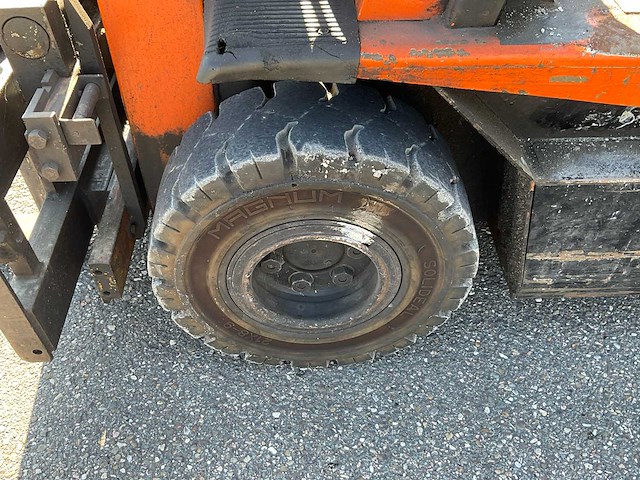 1987 toyota 4fb25 vorkheftruck - afbeelding 16 van  17